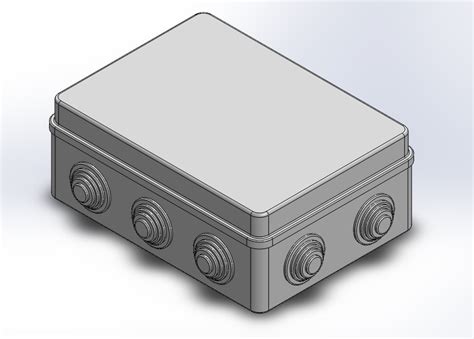 3d printer junction box|3d printed junction box.